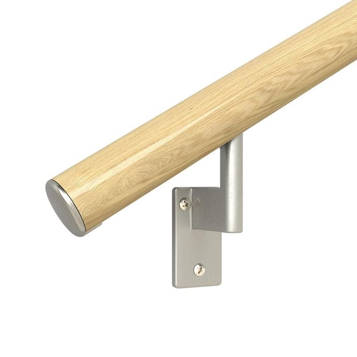 Promenaid Red Oak Handrail - Linear Metre