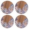 Ladelle Mossman Set Of 4 Coasters