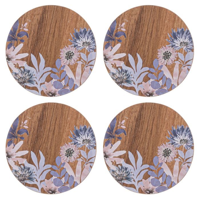 Ladelle Mossman Set Of 4 Coasters