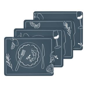 Ecology Feast Set Of 4 Placemats