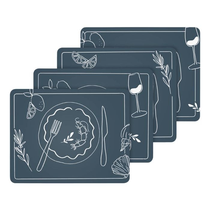 Ecology Feast Set Of 4 Placemats