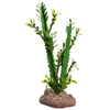 Reptile One Plant Medium Euphorbia Trigona Green W/ Ceramic Base 24cm (46836)
