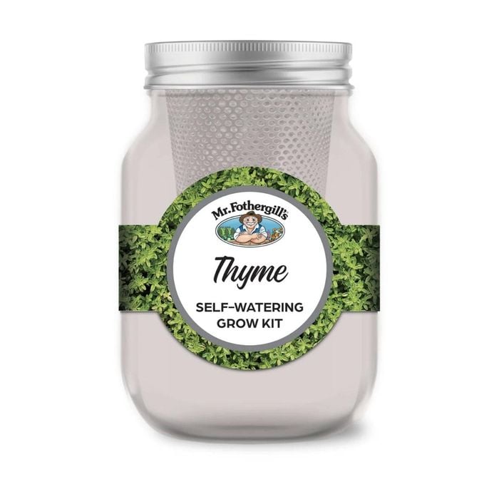 Mr Fothergill's Thyme Self Watering Mason Jar Grow Kit - Thyme