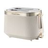Russell Hobbs Bronte 2 Slice Toaster Bread Slots Easy Clean Stone/Gold