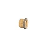 Kinetic 20 x 15mm Brass Threaded Hex Reducing Bush