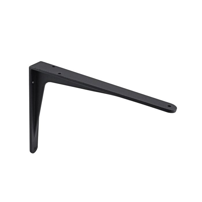 Carinya 240 x 190mm Black Heavy Duty Cast Aluminium Angle Bracket
