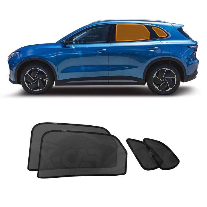 Rear Port Window Sun Shade For Mg Mgs5 Ev 2025-onwards Uv Protection Car Sunshade Blind Mesh