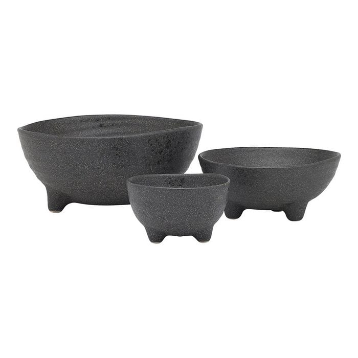 Ecology Ottawa Set Of 3 Nesting Bowls - Stone