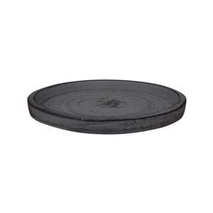 Northcote Pottery 20cm Charcoal Café Saucer
