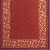 Ideal DIY 67 x 180cm Gold Leaf Red Loop Pile Carpet Runner