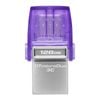 Kingston 128GB DT MicroDuo 3C USB 3.2 Flash Drive [DTDUO3CG3/128GB]