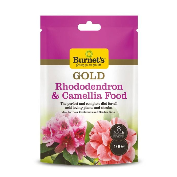 Burnet's 100g Gold Rhododendron and Camellia Food