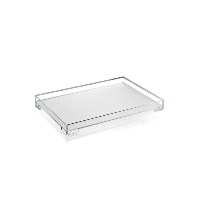Guzzini Icons Essence 32cm Plastic Tray Medium - Matt White