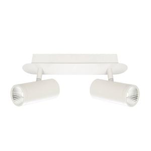 Cougar Lighting Urban 2lt 10w LED Rail Spot Light White