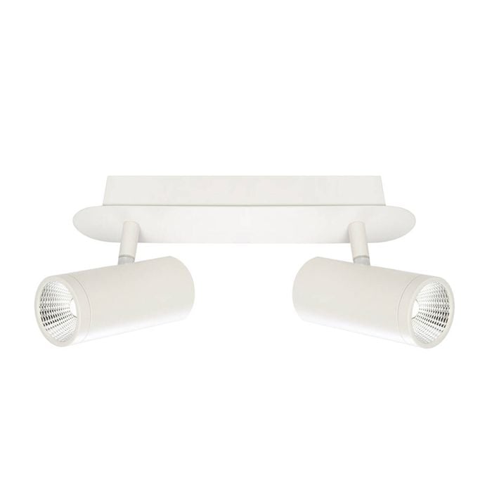 Cougar Lighting Urban 2lt 10w LED Rail Spot Light White