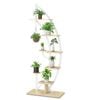Costway 6-Tier Bookshelf Stand Display Holder Rack Storage Organizer White