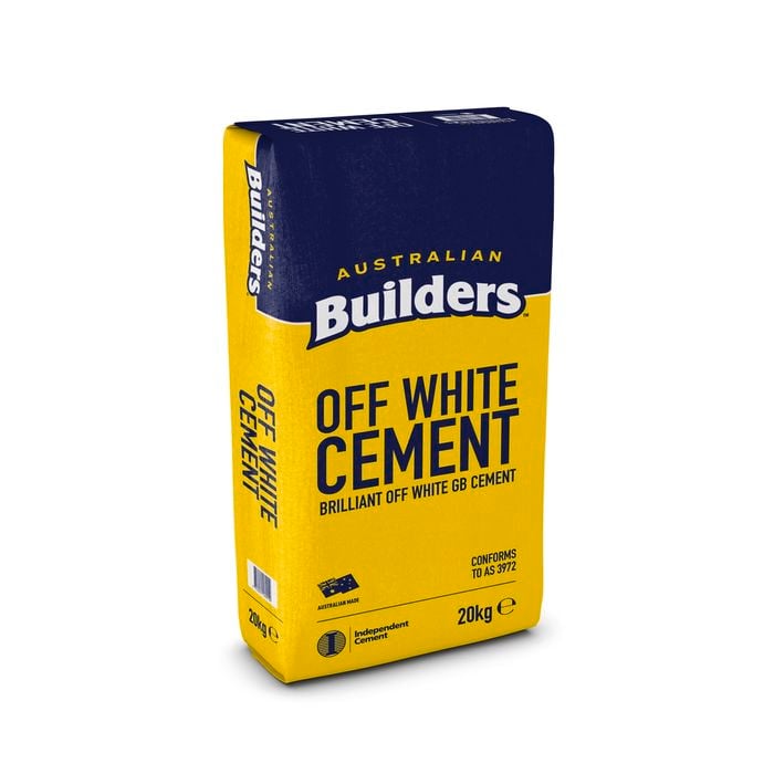 Australian Builders 20kg Off White Cement