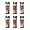 6x Tsunami 8 Red Hook Sabiki Rig - Iridescent Glo Head Flash and Beads Size 8