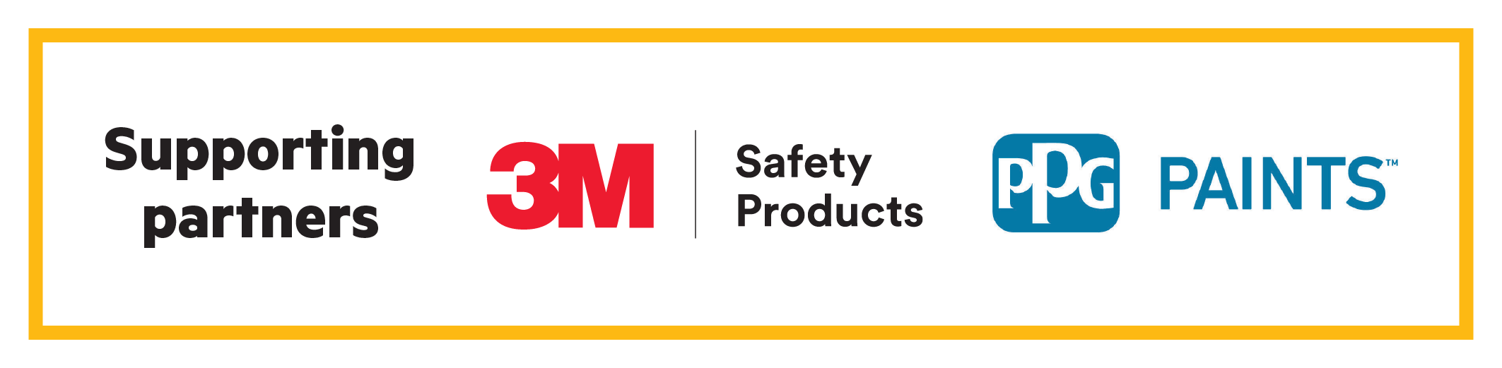 DIY July 2025 image of Sponsors for NZ- 3M- PPG