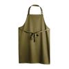 Le Chef Bib Apron Professional Hospitality Olive One Size Kitchen Uniform