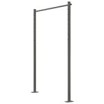 Austral 1.3m Woodland Grey Clothesline Accessory Ground Mount Kit Plate