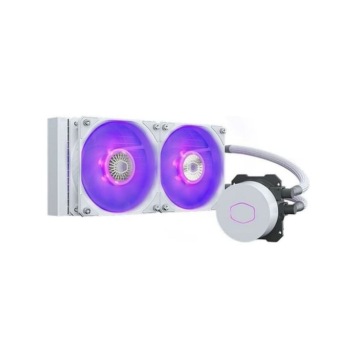 Cooler Master MasterLiquid ML240L RGB V2 AIO Liquid CPU Cooler - White [MLW-D24M-A18PC-RW]