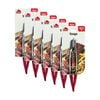 6PK Culinary Kitchen Stainless Steel Tongs W/ Silicone Tip Cooking Utensil 17cm