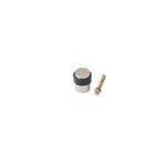 Delf Trade 30mm Satin Chrome Floor Mounted Door Stop
