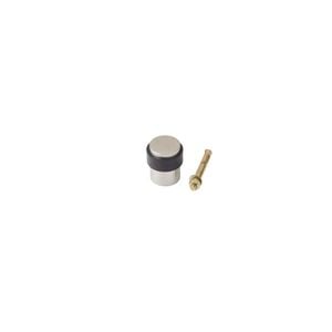 Delf Trade 30mm Satin Chrome Floor Mounted Door Stop