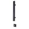Gainsborough 450mm Matt Black G4 Series Square Pull Handle Entrance Set