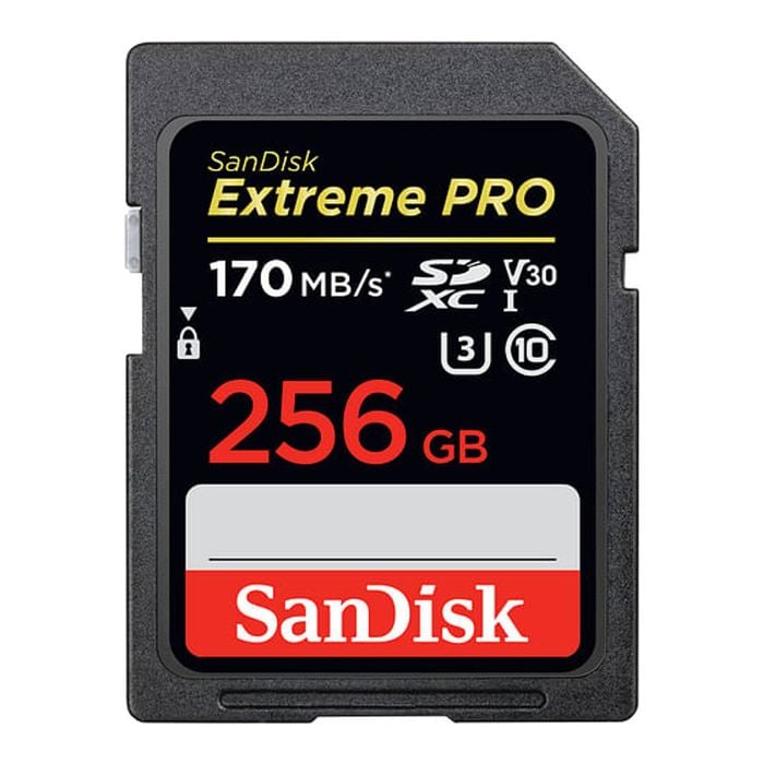 SanDisk Extreme Pro SDxC 256GB SD Card [SDSDXXY-256G-GN4IN]