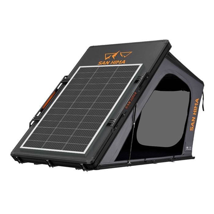 San Hima Kalbarri Gen 2 Rooftop Tent Hard Shell With Ladder + 200w Solar Panel