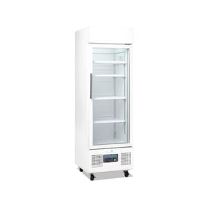 Polar G-series Upright Display Fridge White 218ltr - Commercial Drink Fridges (dm075-a)