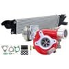 GEN1 High Flow Turbo Charger With 50mm Intercooler For Mitsubishi Triton MQ 4N15 2.4L