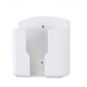 Universal White Wall Mounted Mobile Phone, TV, Air Conditioner Remote Control Holder