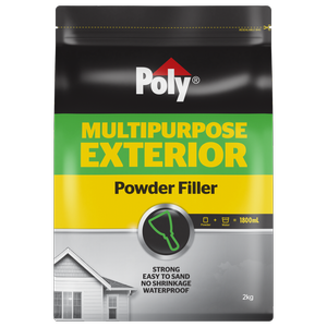 Poly 2kg Multipurpose Exterior Powder Filler - 2kg