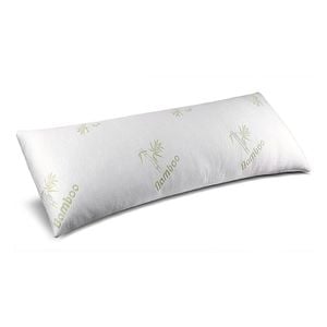Memory Foam Body Pillow - Bamboo Cover, 100cm, Hypoallergenic