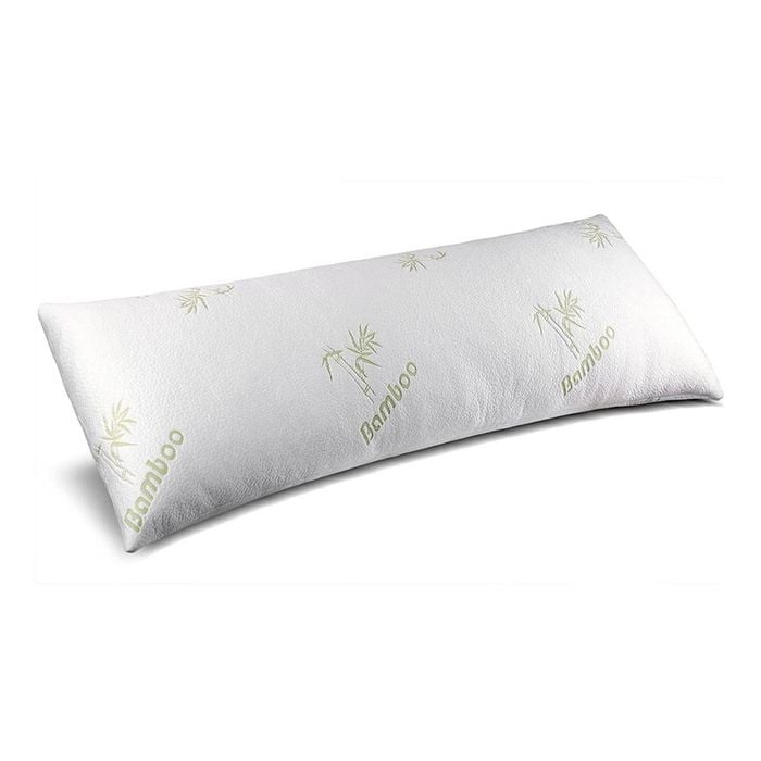 Memory Foam Body Pillow - Bamboo Cover, 100cm, Hypoallergenic