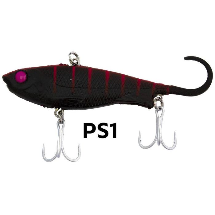 Zerek Lure Fish Trap 110mm 30g Soft Vibe Fishing Lure Pink Sunset/PS1