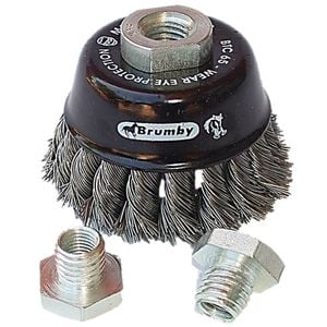 Josco Brumby Twistknot Cup Brush 75mm