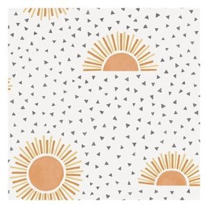 Sunbeam Beige/Gold Wallpaper  53cm x 10.05m