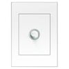 HPM VIVO 1 White Gang Wall Switch