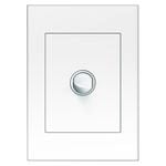 HPM VIVO 1 White Gang Wall Switch