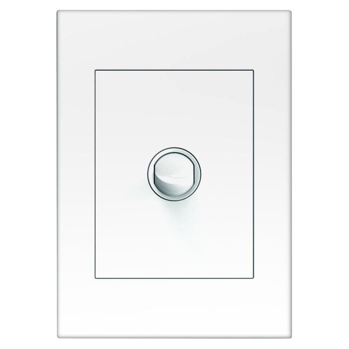 HPM VIVO 1 White Gang Wall Switch