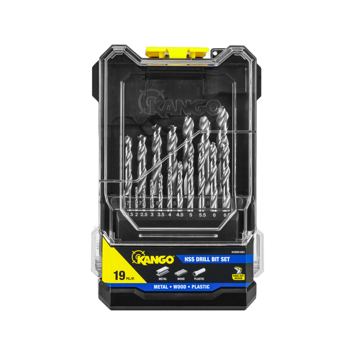Kango 19 Piece HSS Drill Bit Set