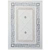 Handmade Alstone Wool Rug- 6442- Ivory/Multi-110x160cm