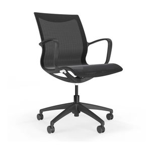 Sabia Ellison Pre-Assembled Chair Black Mesh Ergonomic Office Adjustable Seating