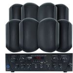 Weconic Bluetooth Amplifier + 8x6.5" Ceiling Speakers Package