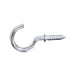 Everhang 14mm Zinc Cup Hooks - 100 Pack