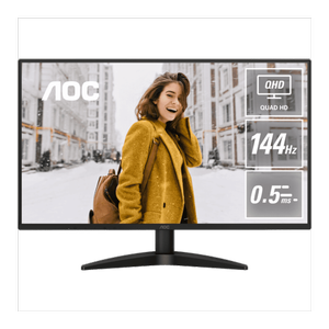 Aoc Q27b36x 27" Qhd Ips 0.5ms 144hz Adaptive Sync Monitor
